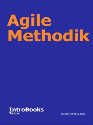 cover image of Agile Methodik